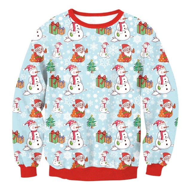 Xmas Patterned Sweater Men