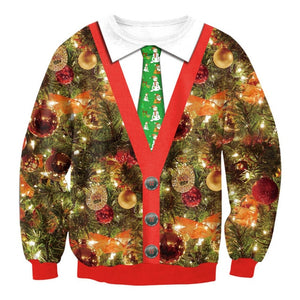 Xmas Patterned Sweater Men